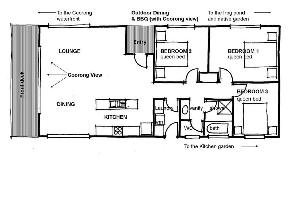 Coorong Waterfront Retreat Villa Meningie Eksteriør billede
